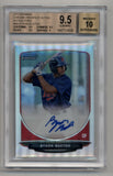 Byron Buxton 2013 Bowman Chrome Prospect Auto Refractor 069/500 BGS 9.5 Gem Mint