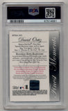 David Ortiz 2007 Finest Moments Auto PSA 10 Gem Mint