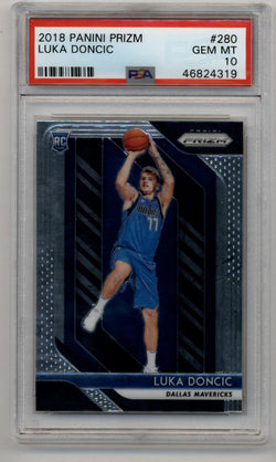 Luka Doncic 2018-19 Prizm Rookie #280 PSA 10 Gem Mint 4319