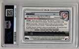 Jasson Dominguez 2020 Bowman Chrome Prospect Auto PSA 9 Mint 10 Auto