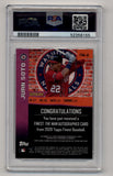 Juan Soto 2020 Finest '98 The Man Orange Refractor Auto 07/25 PSA 10 Gem Mint