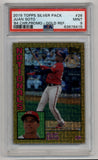 Juan Soto 2019 Topps Silver Pack '84 Chrome Promo Gold Refractor 40/50 PSA 9 Mint