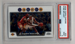 Kobe Bryant 2008-09 Topps Chrome #24 PSA 9 Mint 9636