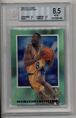 Kobe Bryant 1996-97 E-2000 #30 BGS 8.5 Near Mint Mint+