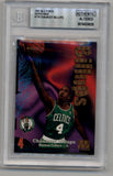 Chauncey Billups 1997-98 Skybox Z-Force Super Rave 10/50 #179 BGS Authentic Altered