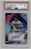 Julio Rodriguez 2022 Topps Cosmic Chrome Auto PSA 9 Mint