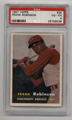 Frank Robinson 1957 Topps Rookie #35 PSA 4 Very Good-Excellent