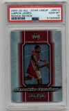 LeBron James 2004-05 UD All-Star Lineup Rookie Review PSA 10 Gem Mint