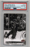 Connor McDavid 2022-23 Upper Deck Canvas Black and White #C34 PSA 10 Gem Mint