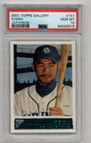 Ichiro Suzuki 2001 Topps Gallery Japanese Text #151 PSA 10 Gem Mint 0575