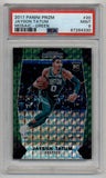 Jayson Tatum 2017-18 Prizm Mosaic Green #20 PSA 9 Mint