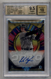 Andrew Vaughn 2019 Bowman Chrome Draft Class of '19 Gold Refractor Auto 33/50 BGS 9.5 Gem Mint Auto 10