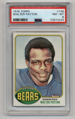 Walter Payton 1976 Topps Rookie #148 PSA 8 Near Mint-Mint 4234