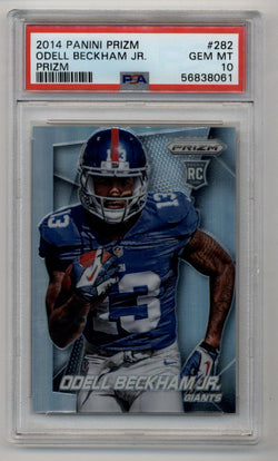 Odell Beckham Jr 2014 Prizm Prizm #282 PSA 10 Gem Mint 8061