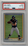 Drew Brees 2001 Topps Rookie #328 PSA 10 Gem Mint 5435