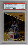 Kevin Garnett 1999-00 Bowman's Best Atomic Refractor 036/100 #80 PSA 9 Mint