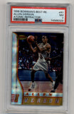 Allen Iverson 1996-97 Bomwan's Best Rookie #R1 Atomic Refractor PSA 7 Near Mint