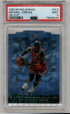 Michael Jordan 1995-96 SP Holoviews #PC5 Die-Cut PSA 9 Mint