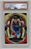 Luka Doncic 2018-19 Select Tri-Color Prizm #122 PSA 10 Gem Mint