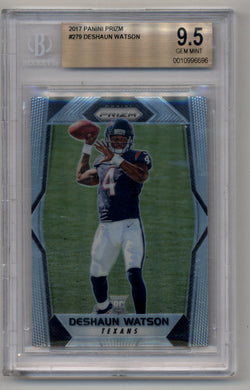 Deshaun Watson 2017 Prizm Prizm Silver #279 BGS 9.5 Gem Mint 6696