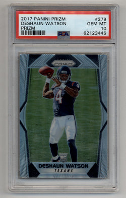 Deshaun Watson 2017 Prizm Prizm Silver #279 PSA 10 Gem Mint