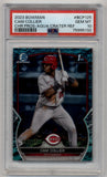 Cam Collier 2023 Bowman Chrome Prospects Aqua Crater Refractor 028/199 PSA 10 Gem Mint