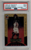 Michael Jordan 1999-00 U.D. HOLOGrFX #MJ4 Maximum Jordan-AuSOME PSA 9 Mint