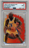 Shaquille O'neal 1996-97 Fleer Showcase Hot Shots #5 PSA 9 Mint