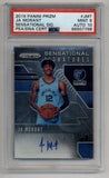 Ja Morant 2019-20 Prizm Sensational Signatures PSA 9 Mint Auto 10