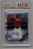 Josh Jung 2019 Bowman Chrome Draft Auto BGS 9.5 Gem Mint 3333