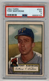 Tony Bartirome 1952 Topps #332 PSA 5 Excellent