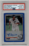 Riley Greene 2020 Bowman Chrome Blue Refractor Auto 099/150 PSA 10 Gem Mint