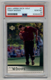 Tiger Woods 2001 Upper Deck #1 PSA 10 Gem Mint 4933