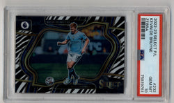 Kevin De Bruyne 2022-23 Select Zebra 11/25 PSA 10 Gem Mint