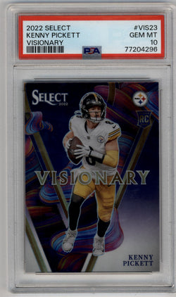 Kenny Pickett 2022 Select Visionary PSA 10 Gem Mint