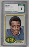 Walter Payton 1976 Topps #148 CSG 3 Very Good