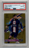 Lionel Messi 2022-23 Finest Flashback Gold 30/50 PSA 10 Gem Mint