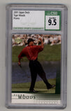 Tiger Woods 2001 Upper Deck Promo CSG 9.5 Gem Mint