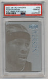 Allen Iverson 2023 Metal Universe Platinum Portraits #PP9 PSA 10 Gem Mint