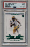 Ja'Marr Chase 2021 Flawless Emerald 3/5 PSA 9 Mint