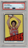 Julius Erving 1972-73 Topps #195 PSA 3 Very Good 7666