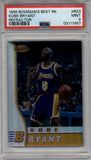 Kobe Bryant 1996-97 Bowman's Best Rookie #R23 Refractor PSA 9 Mint 7457