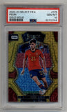 Pedri 2022-23 Select FIFA Gold Mojo 08/10 PSA 10 Gem Mint