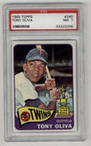 Tony Oliva 1965 Topps #340 PSA 7 Near Mint