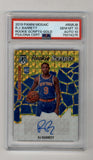 R.J. Barrett 2019-20 Mosaic Rookie Scripts Gold 18/25 PSA 10 Gem Mint Auto 10