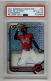 Elly De La Cruz 2022 Bowman Chrome Mega Box Auto PSA 10 Gem Mint Auto 10 1844