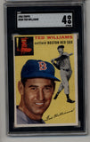 Ted Williams 1954 Topps #250 SGC 4 Very Good-Excellent