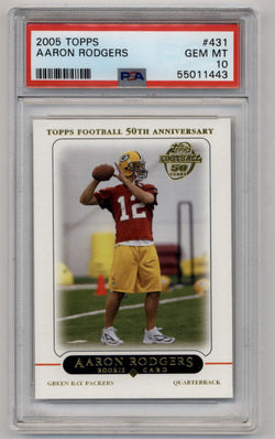 Aaron Rodgers 2005 Topps #431 PSA 10 Gem Mint 1443