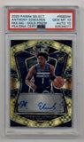 Anthony Edwards 2020-21 Select Rookie Auto Gold Prizm 03/10 PSA 10 Gem Mint