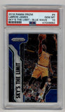 LeBron James 2016-17 Prizm Sky's the Limit Blue Wave 28/99 PSA 10 Gem Mint